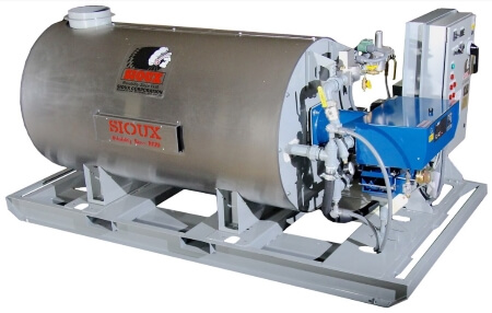 Sioux Hot Water Heater for Concrete Batching Plants